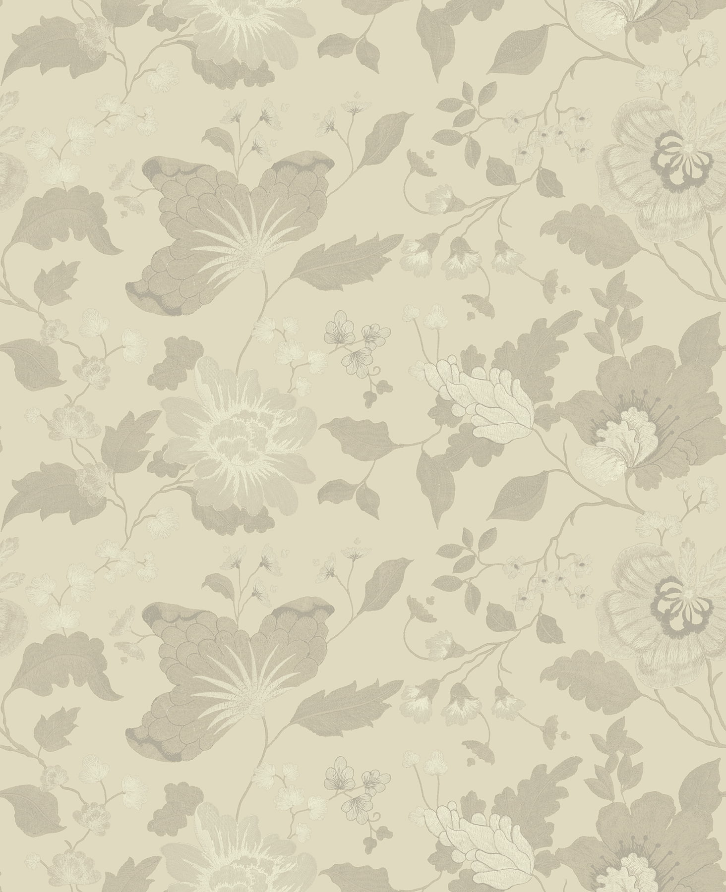 Sirpi Wallcoverings Vittoria Light Pink Floral Wallpaper
