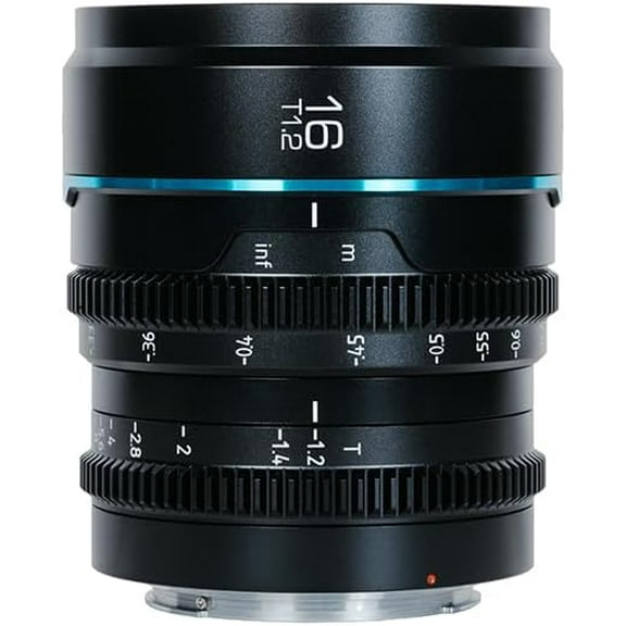 Sirui Night Walker 16mm T1.2 S35 Wide-Angle Cine Lens (E-Mount, Black) MS16E-B