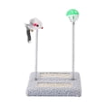 thumbnail image 1 of Sisal Cat Scratcher Board Pet Cat Scratcher Pad Furniture Protector for Indoor Cats Interactive Toy Cat Scratching Board Cat Spring Toy 2 Spring 15.5cmx23cm, 1 of 8