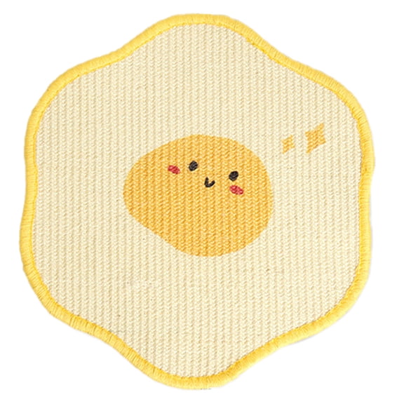 Sisal Cat Scratching Mat Furniture Protector Wall Couch Cabinet Door Carpet Shedding Scratcher With Hook And Loop Fastener For Indoor Cats Dogs