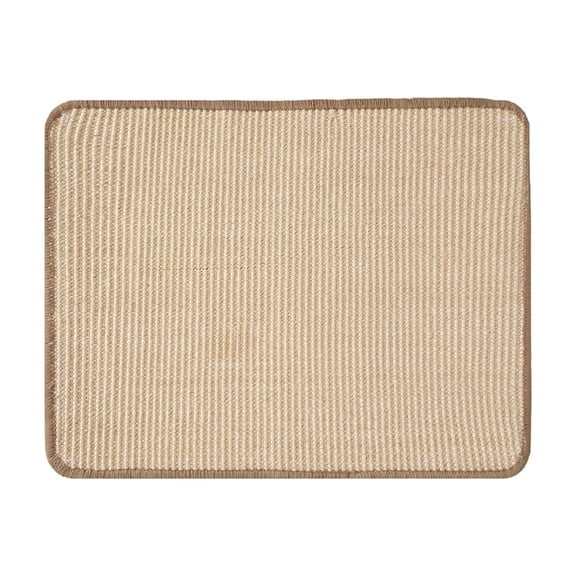 Sisal Cat Scratching Pad Self Adhesive Cat Scratcher Mat Wall Mounted Non Shedding Cat Scratching Board for Sofa Protection Durable Sisal Single Pack