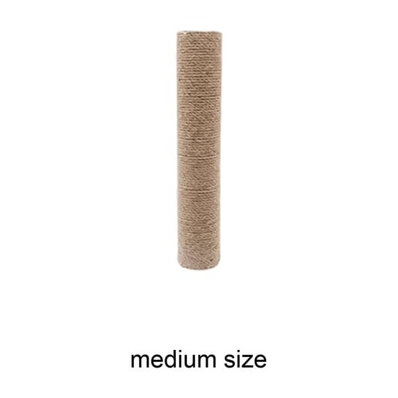 Sisal Cat Scratching Post Replacement, Natural Sisal Scratcher Posts for Cat Tree, Durable Cat Claw Scratching Refill Posts 3x8 in
