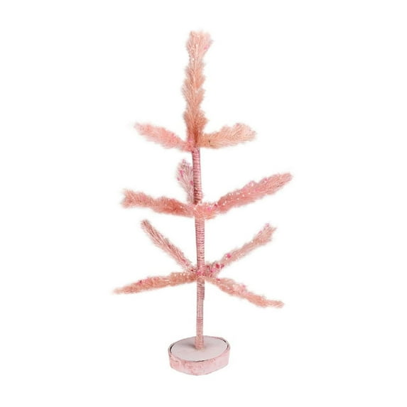 Northlight 19" Unlit Artificial Easter Tree Pastel Pink Sisal Pine