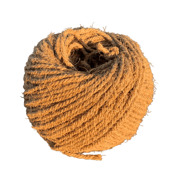 Sisal Rope Twine 1/4 inch x 500 feet - Chemical-Free Rope - Pet-Friendly by Sandbaggy (1 Spool)