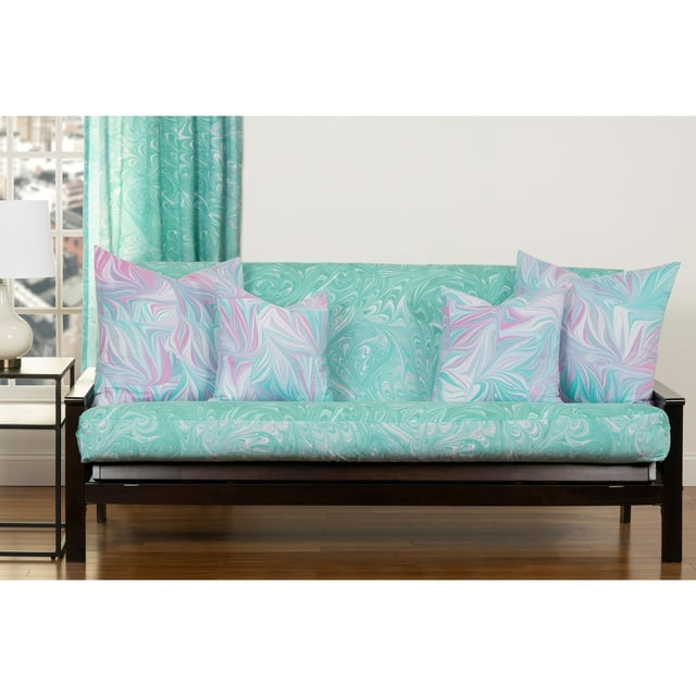 Siscovers Art of Marbling Aquarius Futon Cover Full