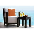 thumbnail image 1 of Siscovers  Batiste Solarium Indoor/Outdoor Throw Pillow Orange 30" x 30", 1 of 5