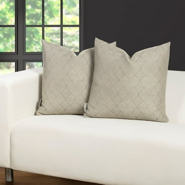 Siscovers F. Scott Fitzgerald Deco Platinum Throw Pillow 16" x 16" Small