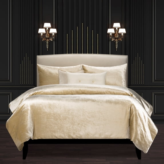Siscovers F Scott Fitzgerald Golden Hours Luxury Duvet Cover and Insert Set Twin 5 Piece