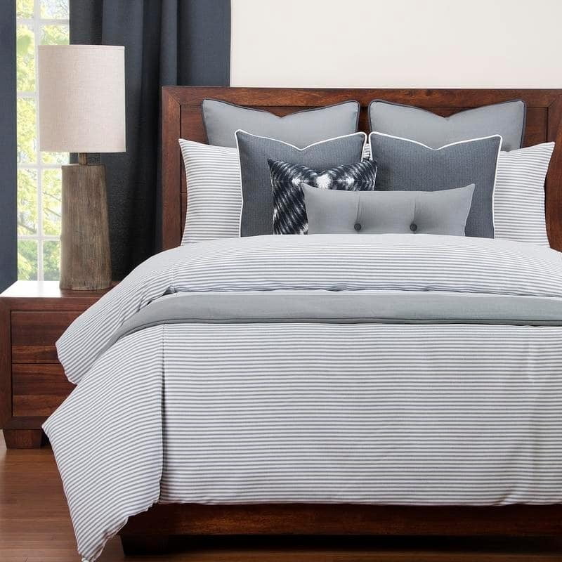 Siscovers Revolution Plus Everlast Stripe Navy Stain Resistant Duvet