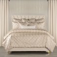thumbnail image 1 of Siscovers The Great Gatsby Full Swing Textured Duvet & Insert Set Gold Queen 10 Pieces or More, 1 of 5