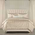 thumbnail image 1 of Siscovers The Great Gatsby Full Swing Textured Duvet & Insert Set Gold Queen 6 Piece, 1 of 5