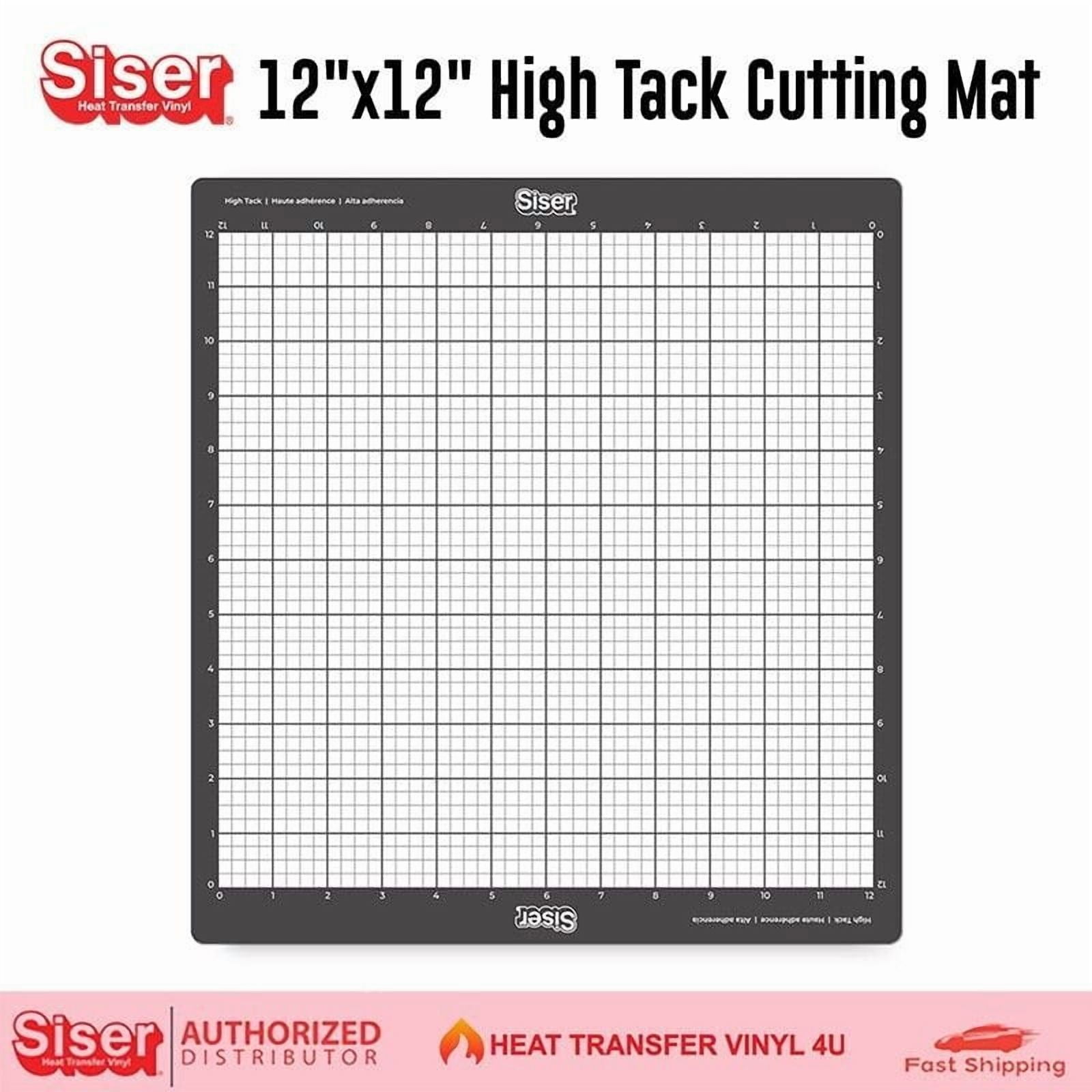 Siser 12"x12" High Tack Cutting Mat black