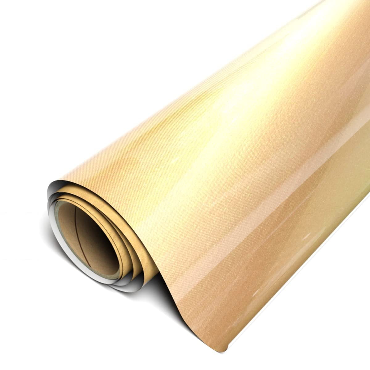 Siser Aurora HTV 11.8 x 150FT  Color-Shifting Heat Transfer Vinyl for T-Shirts, fabrics, and more Goldish - HEX #B0913F