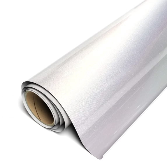 Siser Aurora HTV 11.8 x 30FT Color-Shifting Heat Transfer Vinyl for T-Shirts, fabrics, and more Silver - HEX #8D9093