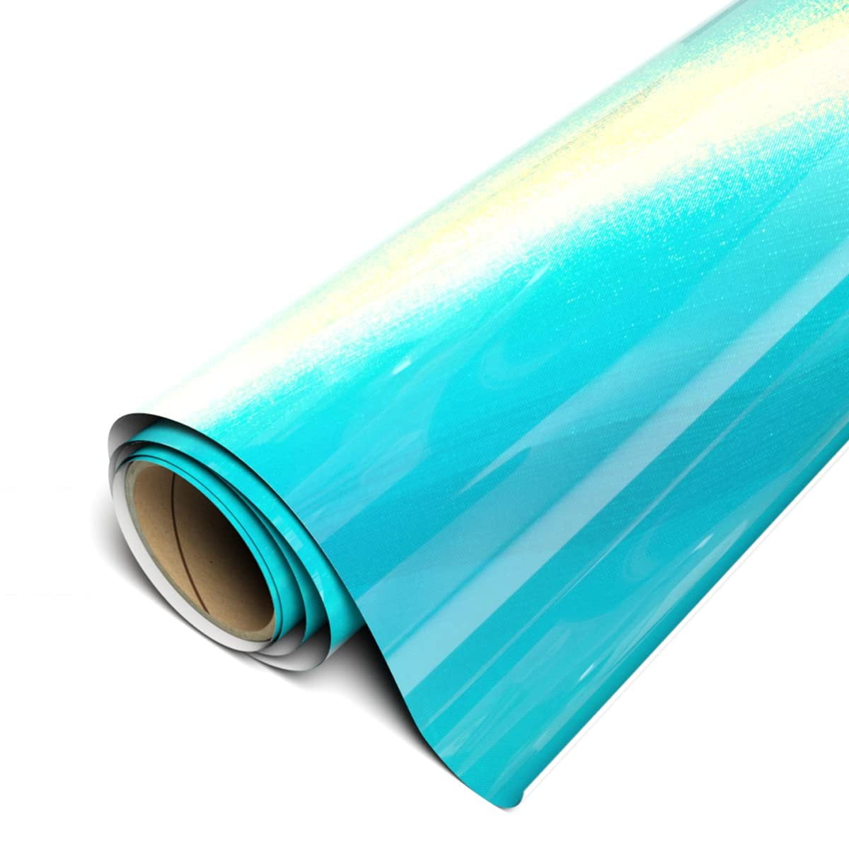 Siser Aurora HTV 11.8 x 75FT  Color-Shifting Heat Transfer Vinyl for T-Shirts, fabrics, and more Borealis Teal - HEX #00A591