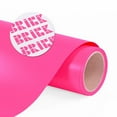 thumbnail image 1 of Siser Brick 600 Heat Transfer Vinyl, 11.8" x 30FT Roll Fluorescent Pink - Compatible with Siser Romeo/Juliet & Other Professional or Craft Cutters - 3D HTV - CPSIA Certified, 1 of 10