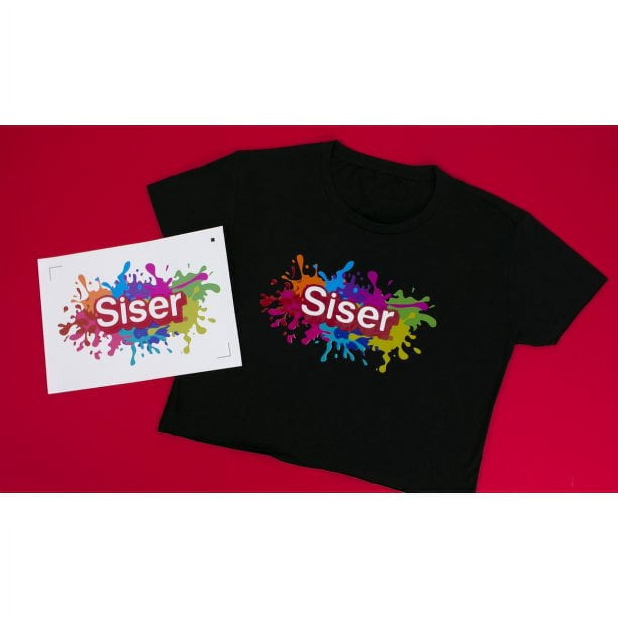 Siser EasyColor DTV Inkjet Printable Heat Transfer Craft Vinyl 8.4