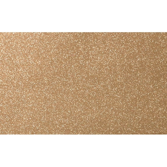 Siser EasyPSV™ Glitter Permanent Self Adhesive Craft Vinyl 10" x 12" 5 PreCut Sheets - Glimmering Gold