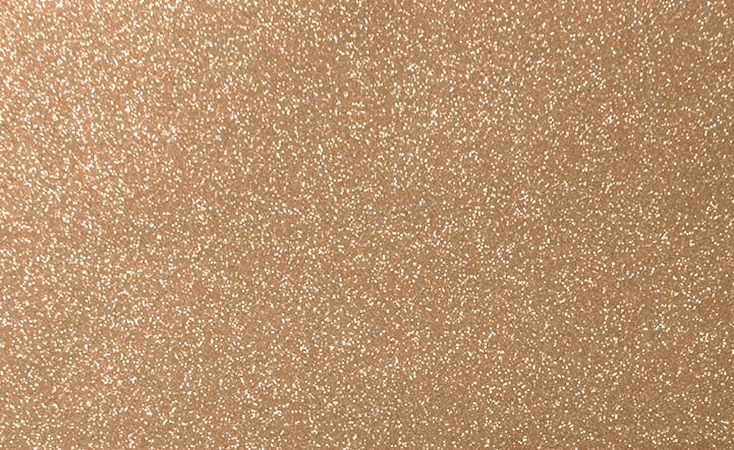 Siser EasyPSV™ Glitter Permanent Self Adhesive Craft Vinyl 12" x 10ft Roll - Glimmering Gold