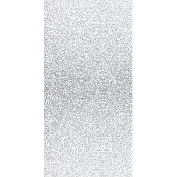 Siser EasyPSV Glitter Permanent Self Adhesive Craft Vinyl 12" x 6' Roll (Diamond Silver)