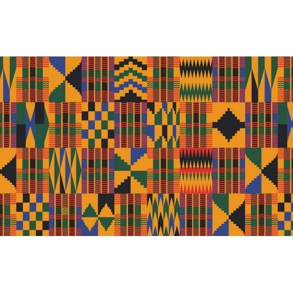 Siser EasyPSV™ Patterns Self Adhesive Permanent Craft Vinyl 12" x 10ft Roll - Kente