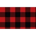 thumbnail image 1 of Siser EasyPSV™ Patterns Self Adhesive Permanent Craft Vinyl 12" x 15ft (5 Yards) Roll - Buffalo Plaid Red, 1 of 3