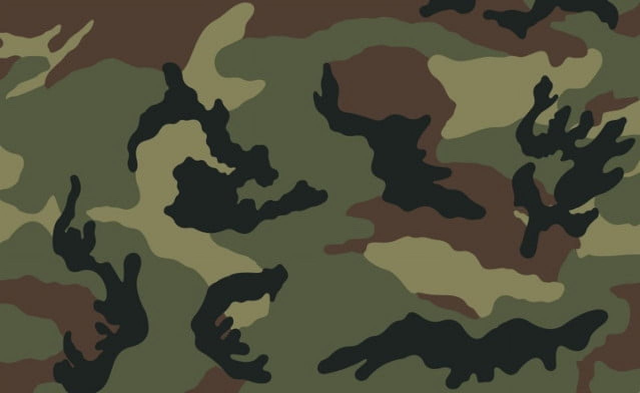 Siser EasyPSV™ Patterns Self Adhesive Permanent Craft Vinyl 12" x 30ft (10 Yards) Roll - Camo Green