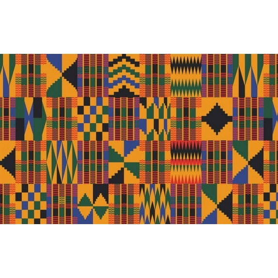 Siser EasyPSV™ Patterns Self Adhesive Permanent Craft Vinyl 12" x 3ft (1 Yard) Roll - Kente