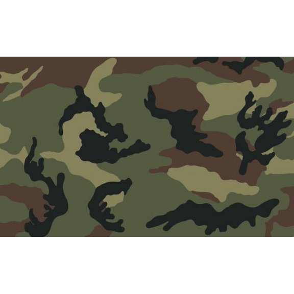 Siser EasyPSV™ Patterns Self Adhesive Permanent Craft Vinyl 12" x 5ft Roll - Camo Green