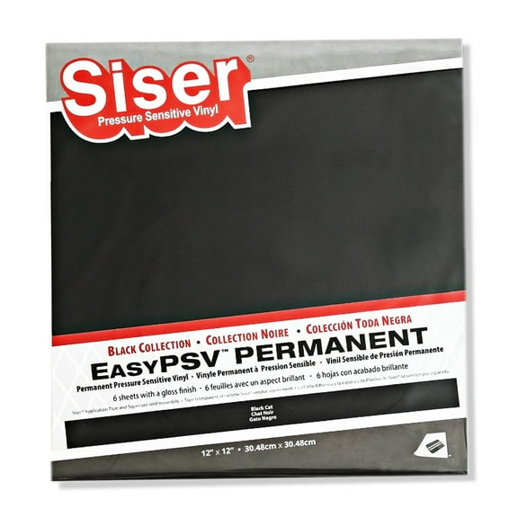 Siser EasyPSV Permanent Black Collection