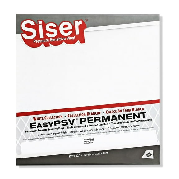 Siser EasyPSV Permanent White Collection