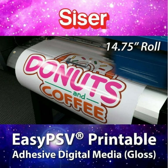 Siser EasyPSV Printable Adhesive 15" FREE SHIPPING Printable vinyl