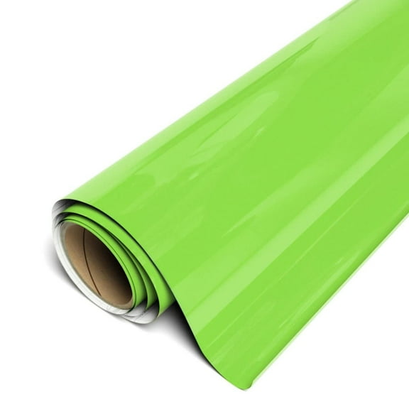 Siser EasyPSV Starling 12''x1yd - Permanent Adhesive Craft Vinyl, Dishwasher Safe, for Indoor and Outdoor Applications Matte Lime Green