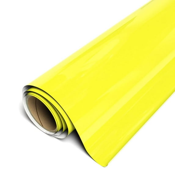 Siser EasyPSV Starling by Avery Dennison 12"x5yd Canary Yellow - Permanent Adhesive Vinyl, Dishwasher Safe, for Indoor & Outdoor Applications - for Use with Siser, Cricut & Silhouette Cutters