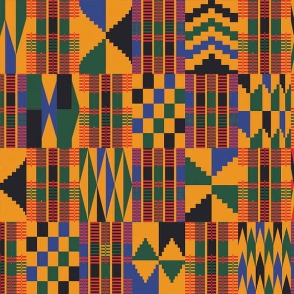 Siser EasyPatterns Plus HTV Iron on Heat Transfer Vinyl 12" x 12" 1 Precut Sheet - Kente