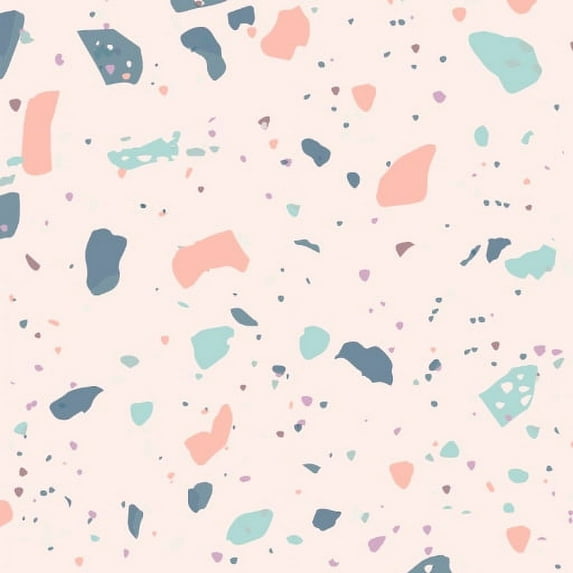 Siser EasyPatterns Plus HTV Iron on Heat Transfer Vinyl 12" x 20ft Roll - Terrazzo