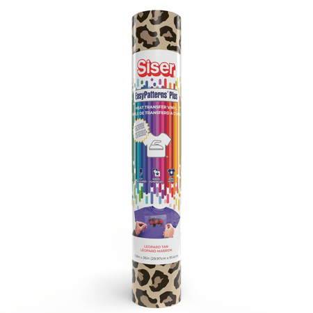 Siser® EasyPatterns® Plus Heat Transfer Vinyl Leopard, 11.8" x 36" Roll
