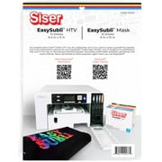 Siser EasySubli 8.4 x 11 inches Multicolor Heat Transfer Craft Vinyl Sheet (10 Count)