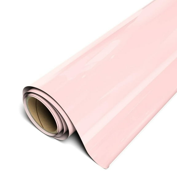Siser EasyWeed EcoStretch Heat Transfer Vinyl, 11.8" x 50yd Roll Ballerina Pink - Compatible with Siser, Cricut, Silhouette and Other Professional/Craft Cutters - CPSIA Certified