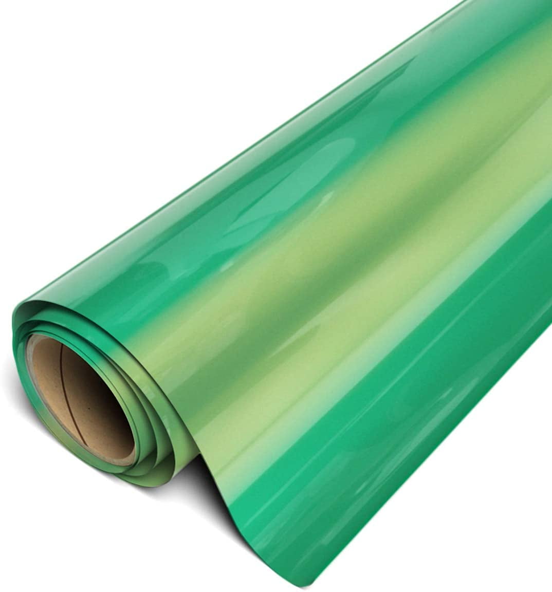 Emerald Green Heat Transfer Vinyl Rolls-12 x 10FT Iron on Vinyl for  Shirts,Emerald Green Iron on for Cricut&All Cutter Machine-Easy to Cut&Weed  for Craft Heat Vinyl Design（Emerald Green） 