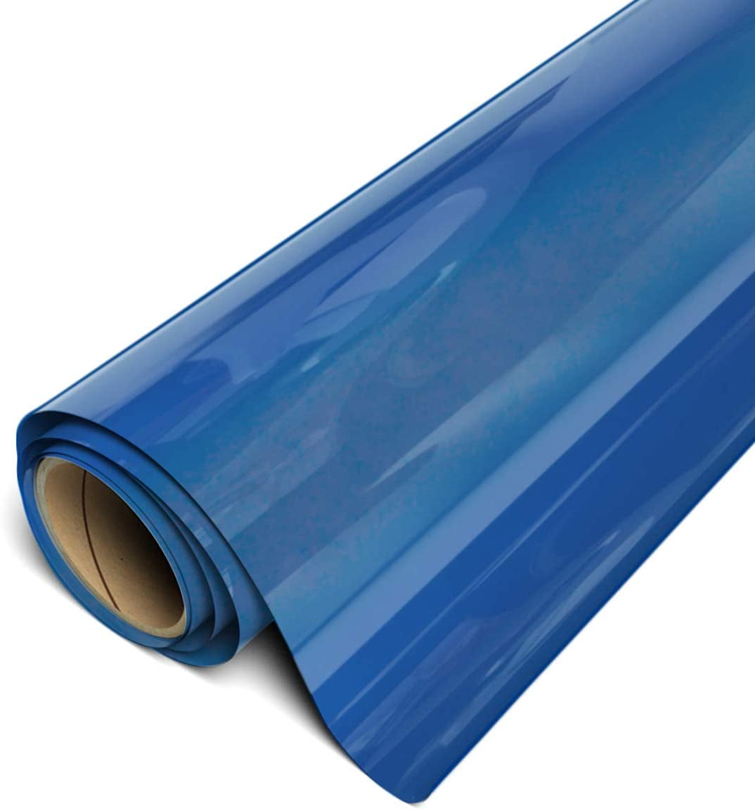 Siser EasyWeed Electric HTV Iron On Heat Transfer Vinyl 12" x 15ft (5 Yards) Roll - Blue
