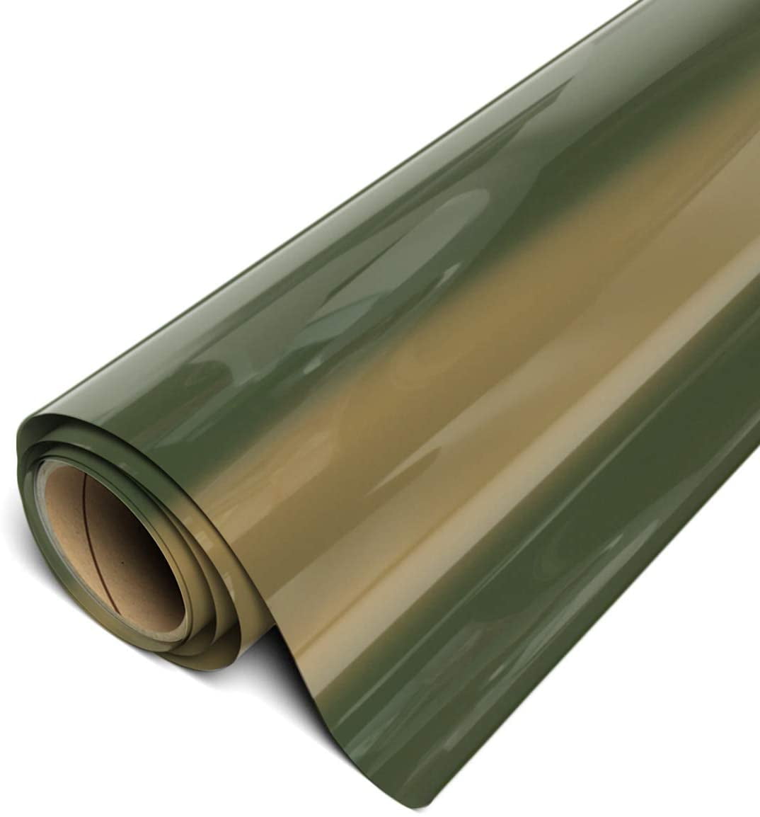 Siser EasyWeed Electric HTV Iron On Heat Transfer Vinyl 12" x 15ft (5 Yards) Roll - Olive