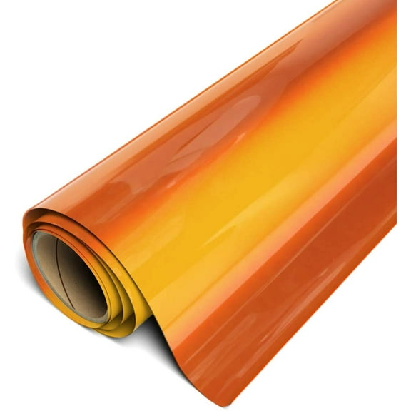 Siser EasyWeed Electric HTV Iron On Heat Transfer Vinyl 12" x 20ft Roll - Orange