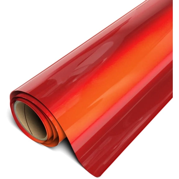 Siser EasyWeed Electric HTV Iron On Heat Transfer Vinyl 12" x 25ft Roll - Red