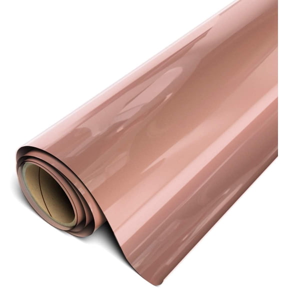 Siser EasyWeed Electric HTV Iron On Heat Transfer Vinyl 15" x 20ft Roll - Rose Gold