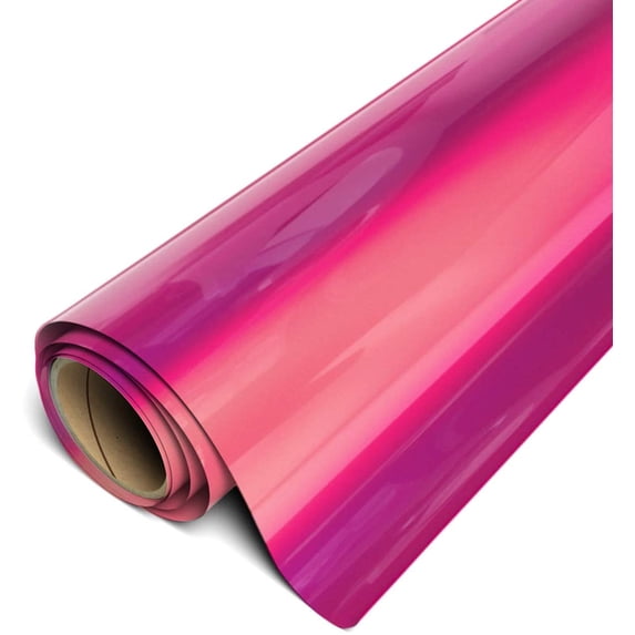 Siser EasyWeed Electric HTV Iron On Heat Transfer Vinyl 15" x 75ft (25 Yards) Roll - Cherry Pink