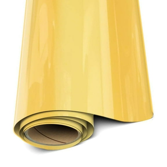 Siser EasyWeed Electric HTV Iron On Vinyl - Yellow Heat Transfer Vinyl 12" x 1 Yard (36 inches / 3 Foot )