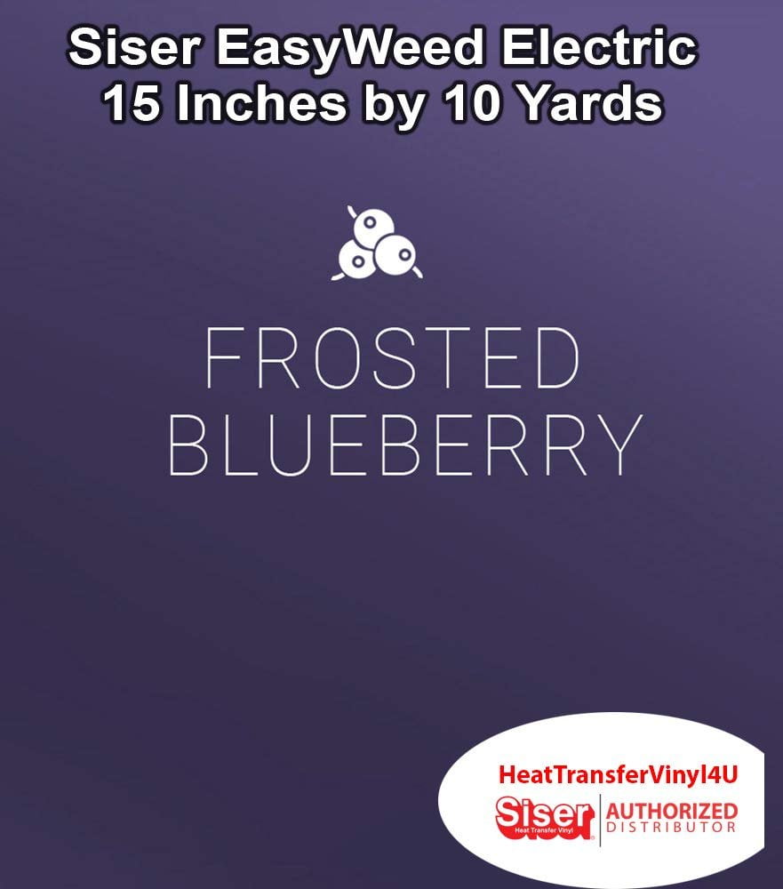 Siser EasyWeed Electric Iron on Heat Transfer Vinyl 15 Inches by 10