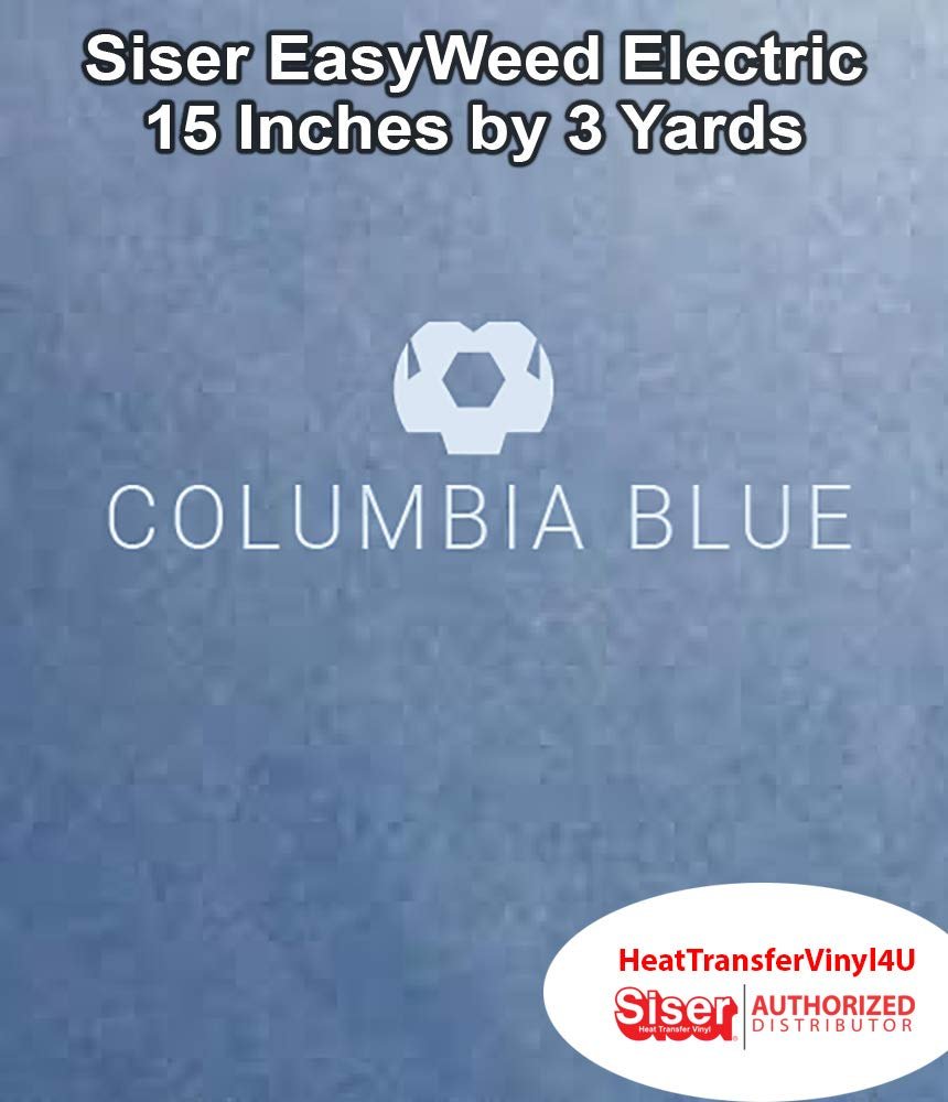 Siser EasyWeed Electric Iron on Heat Transfer Vinyl 15 Inches by 3