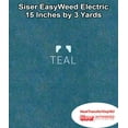 Siser EasyWeed Electric Iron on Heat Transfer Vinyl 15 Inches by 3